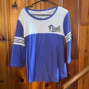 PINK quarter sleeve shirt